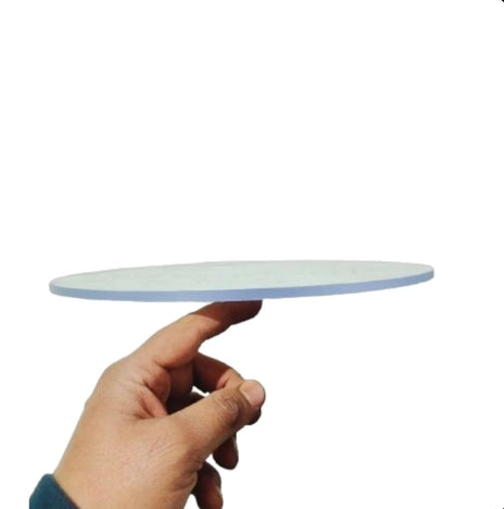 12″ Acrylic Pottery Bat – Clear Throwing Bat for Pottery Wheel, Durable Non-Warping Wheel Bat, Clay Work Tool & Pottery Wheel Accessory