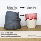 Cone 6 Stoneware Grey Clay (Fires to Off-White) 5kg