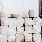 White Stoneware Clay 1kg for Pottery,Mid Fire Cone 5-7;Ideal for Wheel Throwing,Hand Building